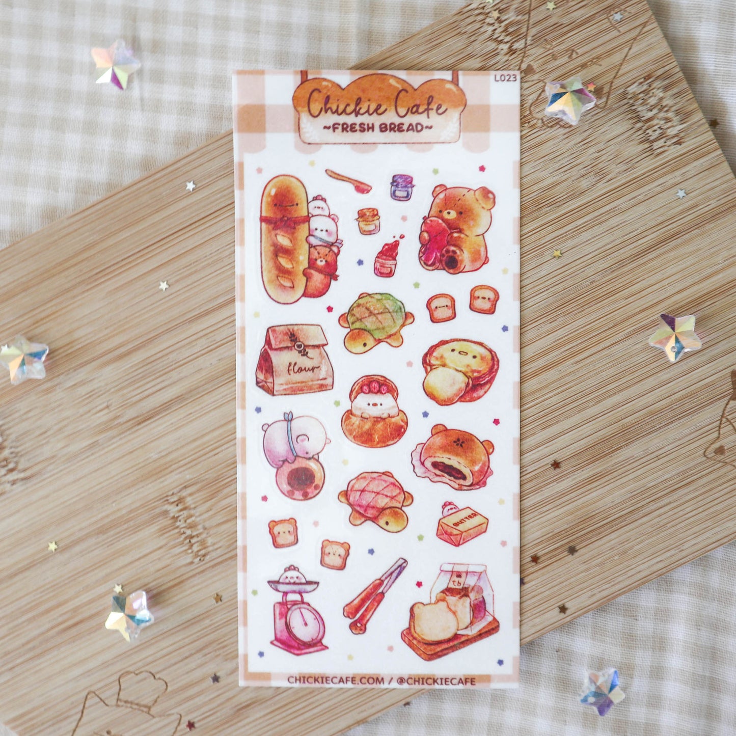 Fresh Bread Sticker Sheet