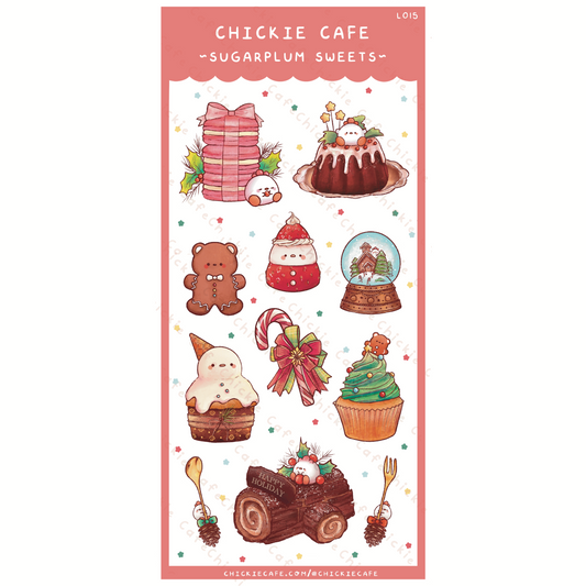 Sugarplum Sweets Sticker Sheet