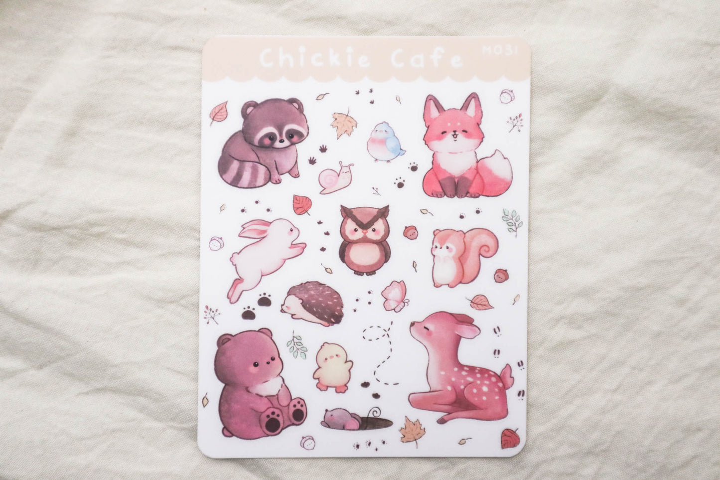 Forest Friends Sticker Sheets