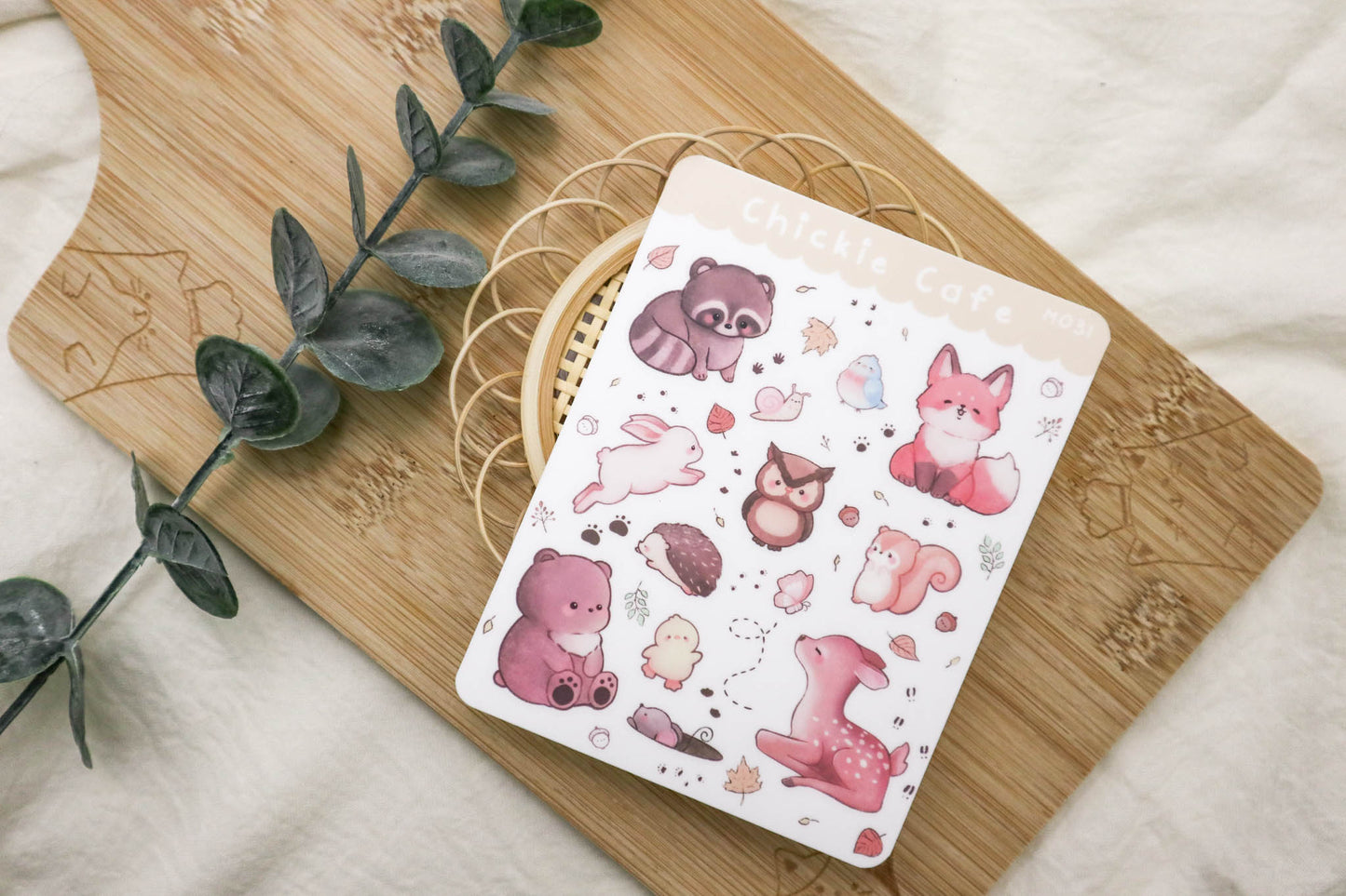 Forest Friends Sticker Sheets