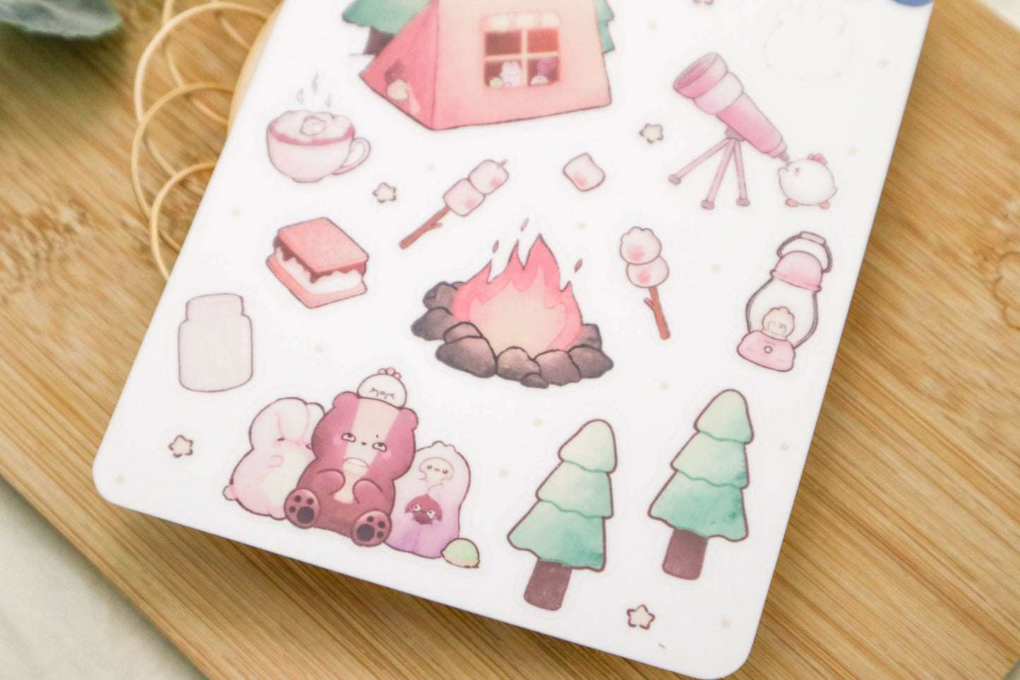 Cozy Camp Sticker Sheet