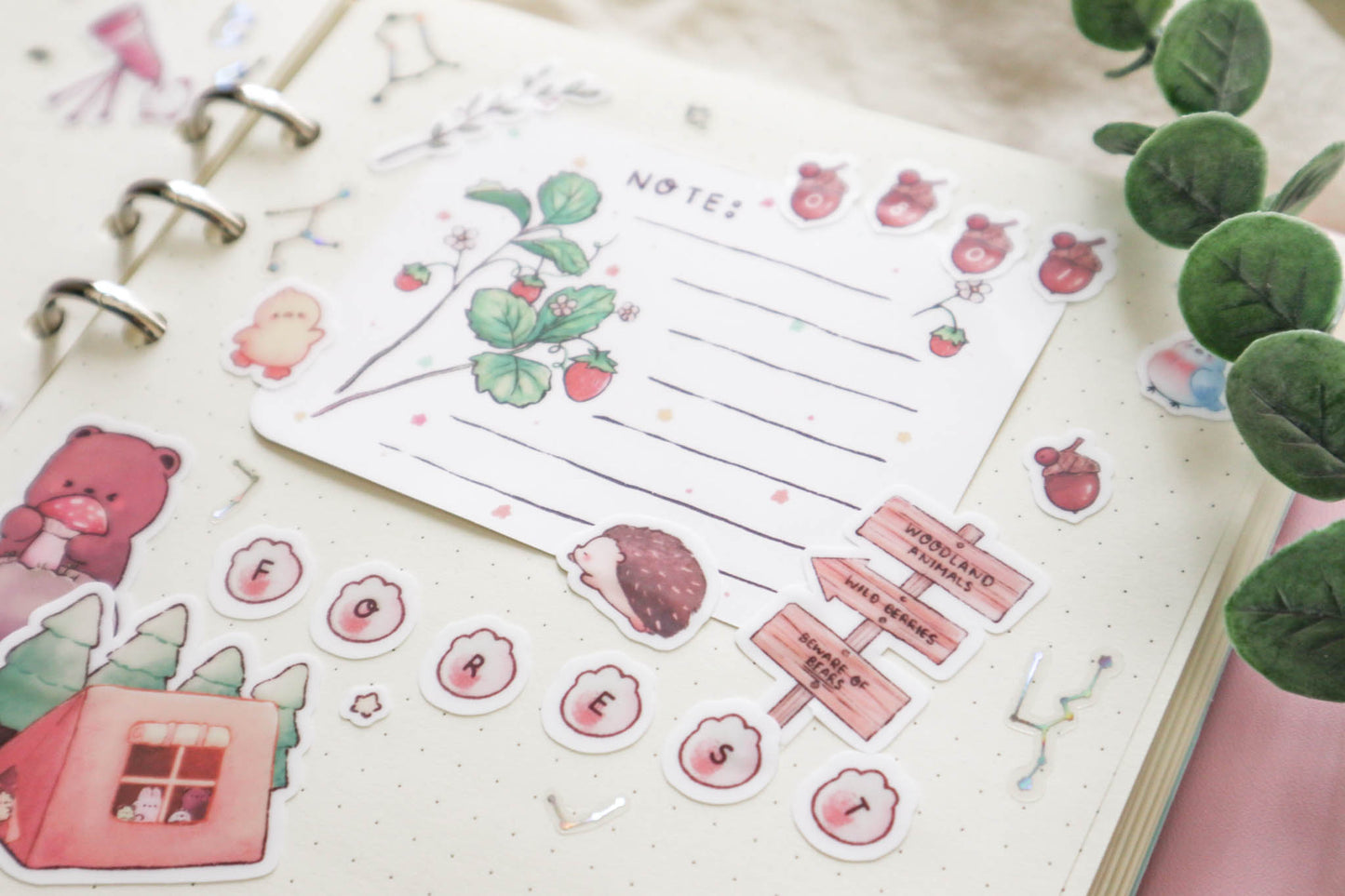 Forest Friends Sticker Sheets