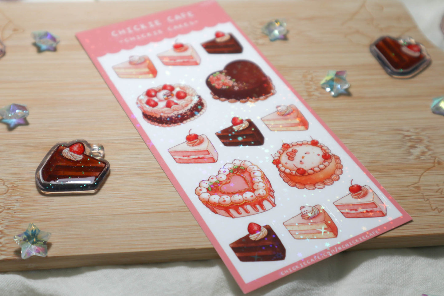 Chickie Cakes Sticker Sheet