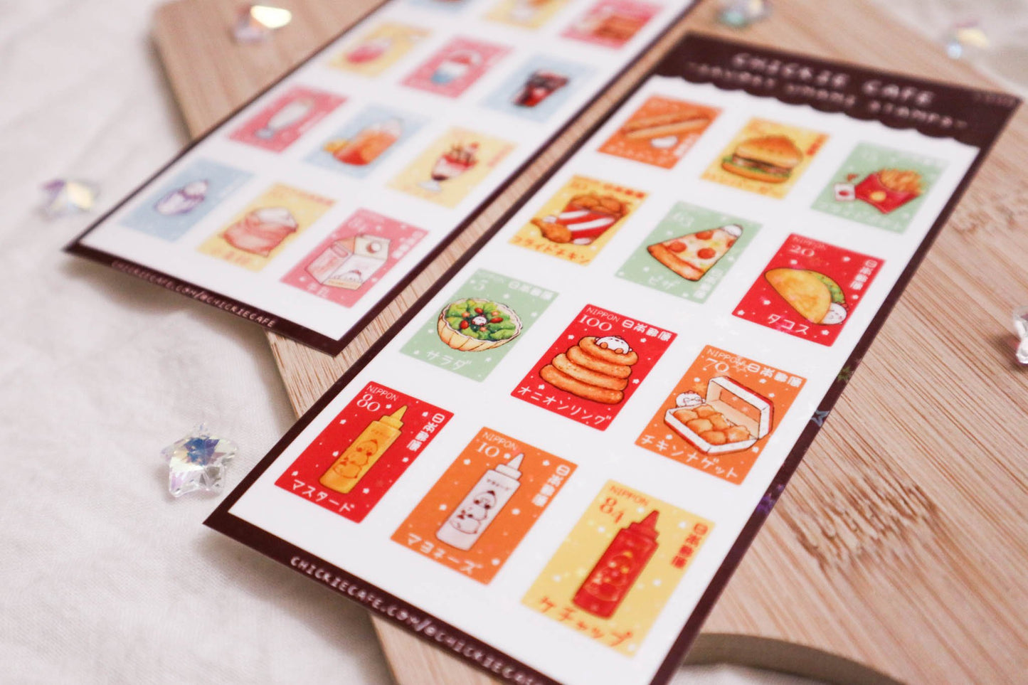 Savory Umami Stamps Sticker Sheet