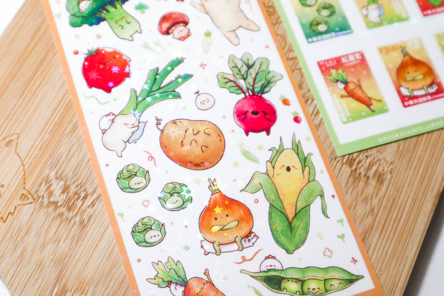 Lil' Veggies Sticker Sheet