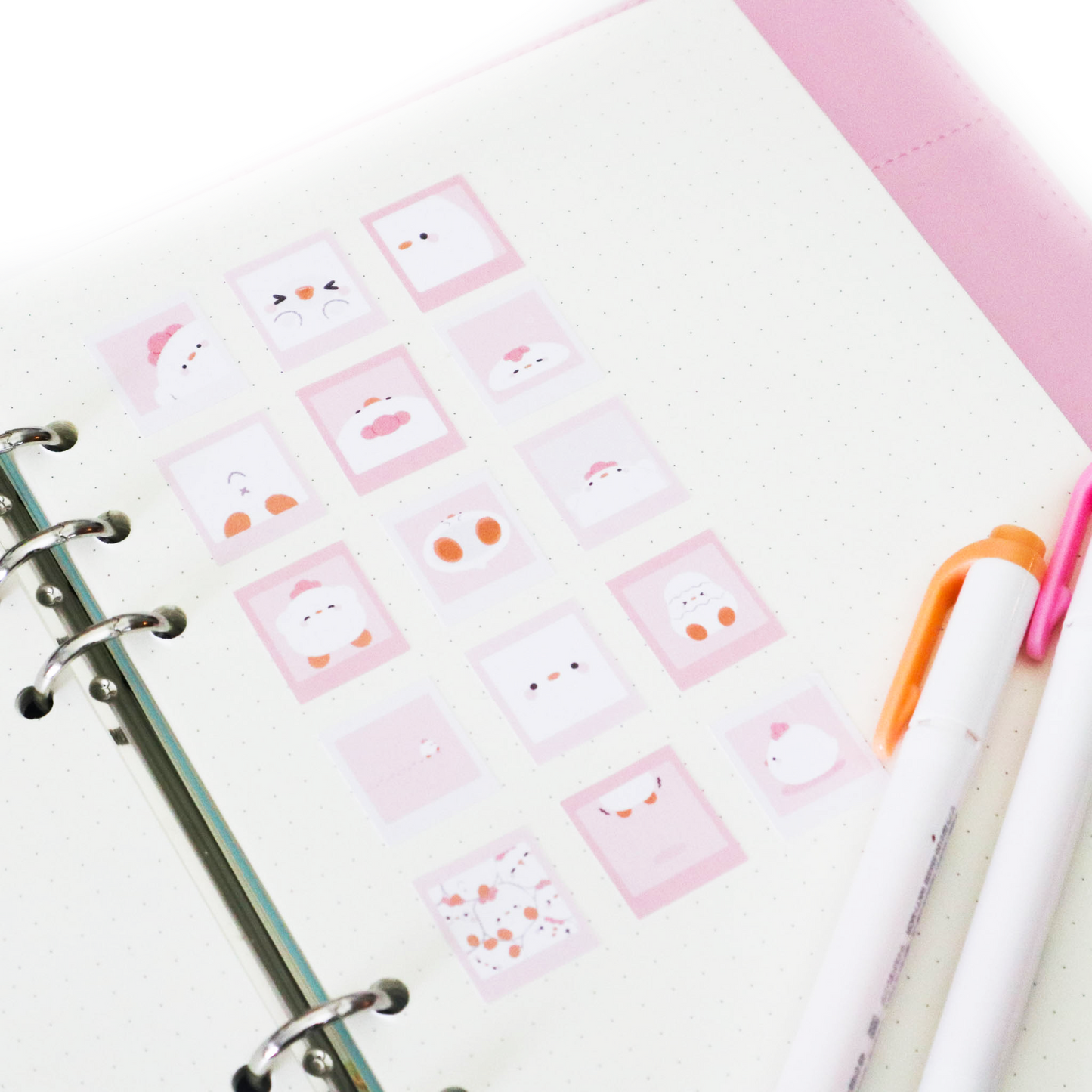 Chickie Photobomb Sticker Sheet