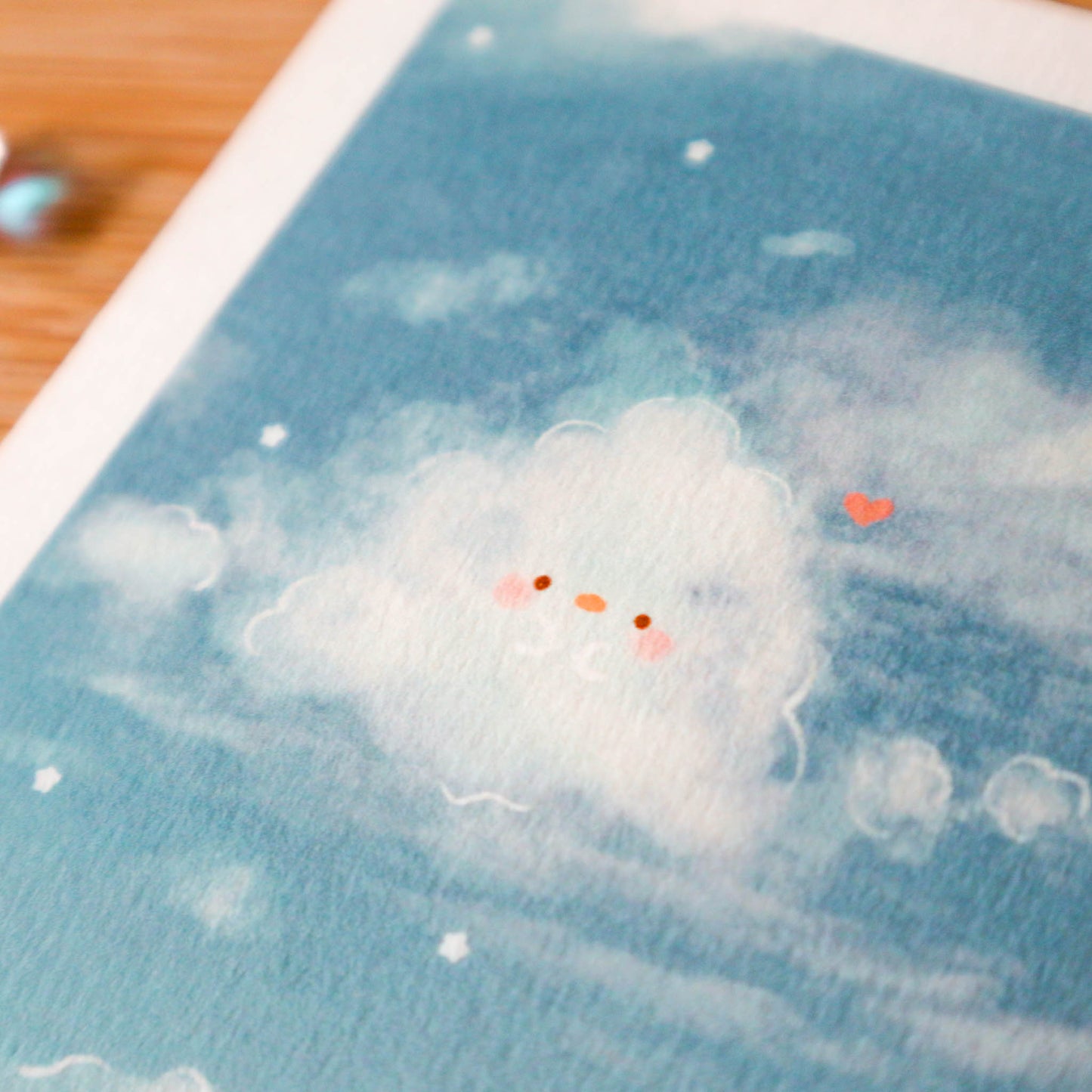 Chickie Cloud Print