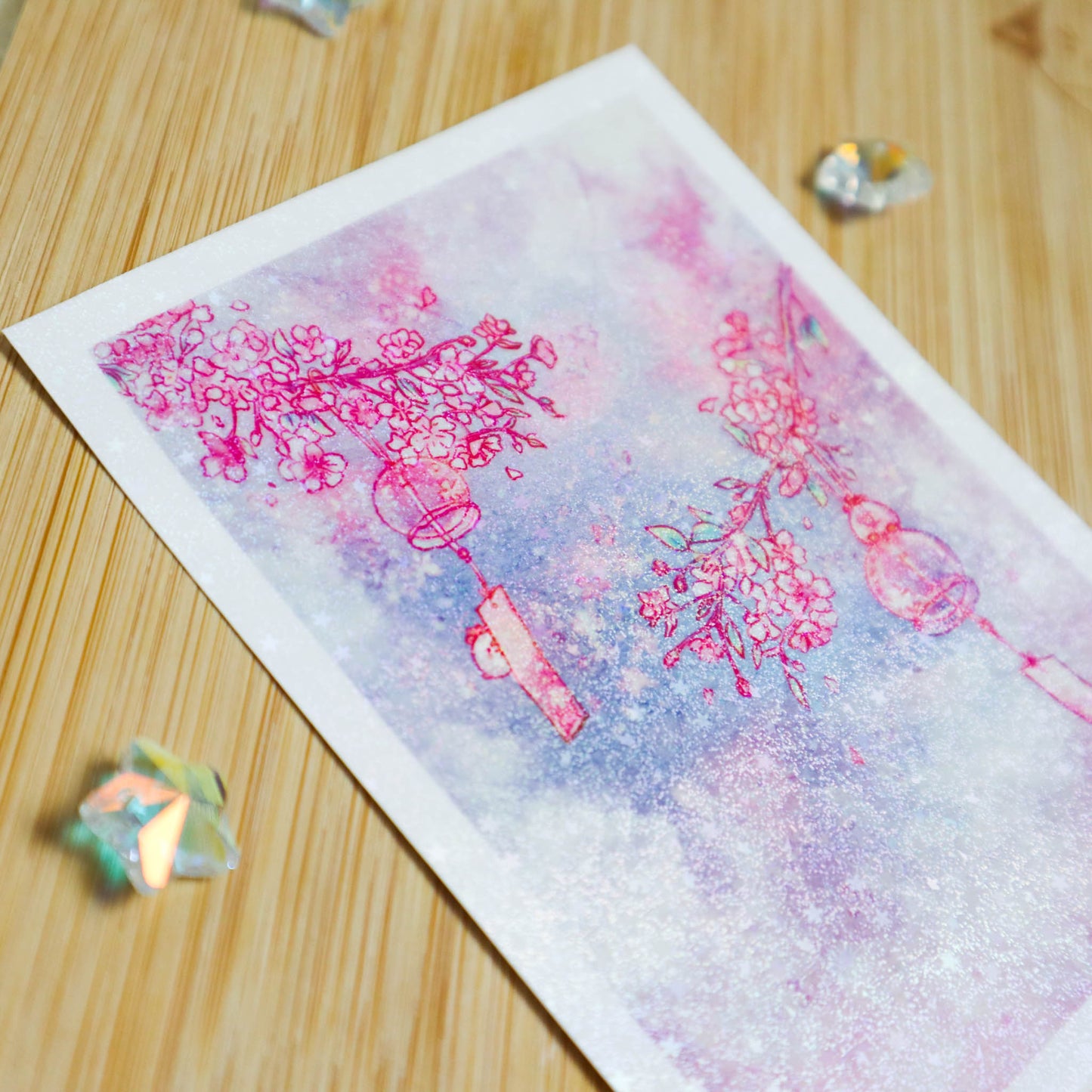 Sweet Spring Wind Sticker Print