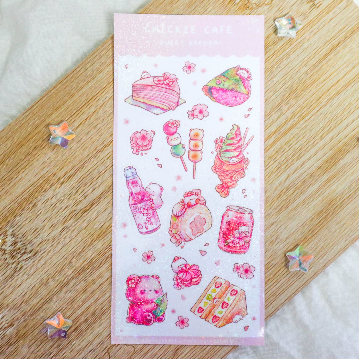 Sweet Sakura Sticker Sheet