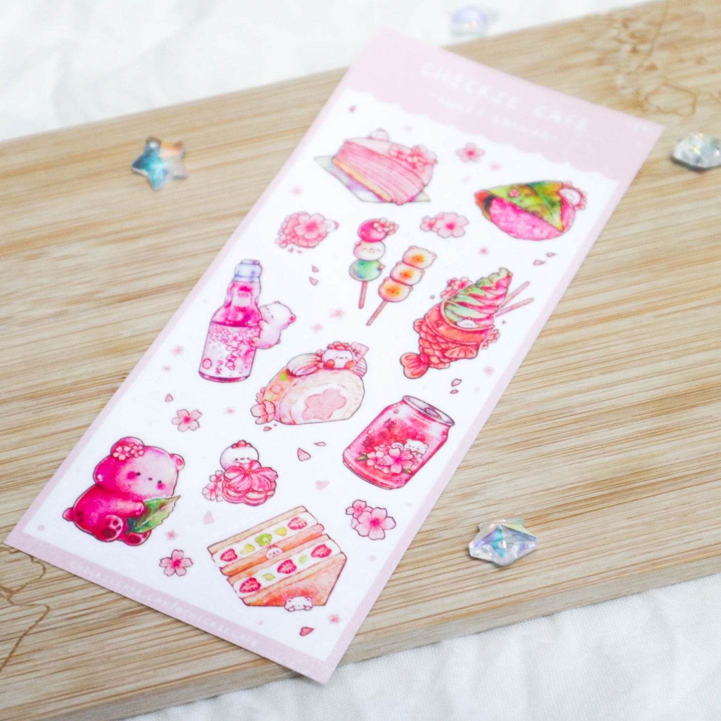 Sweet Sakura Sticker Sheet