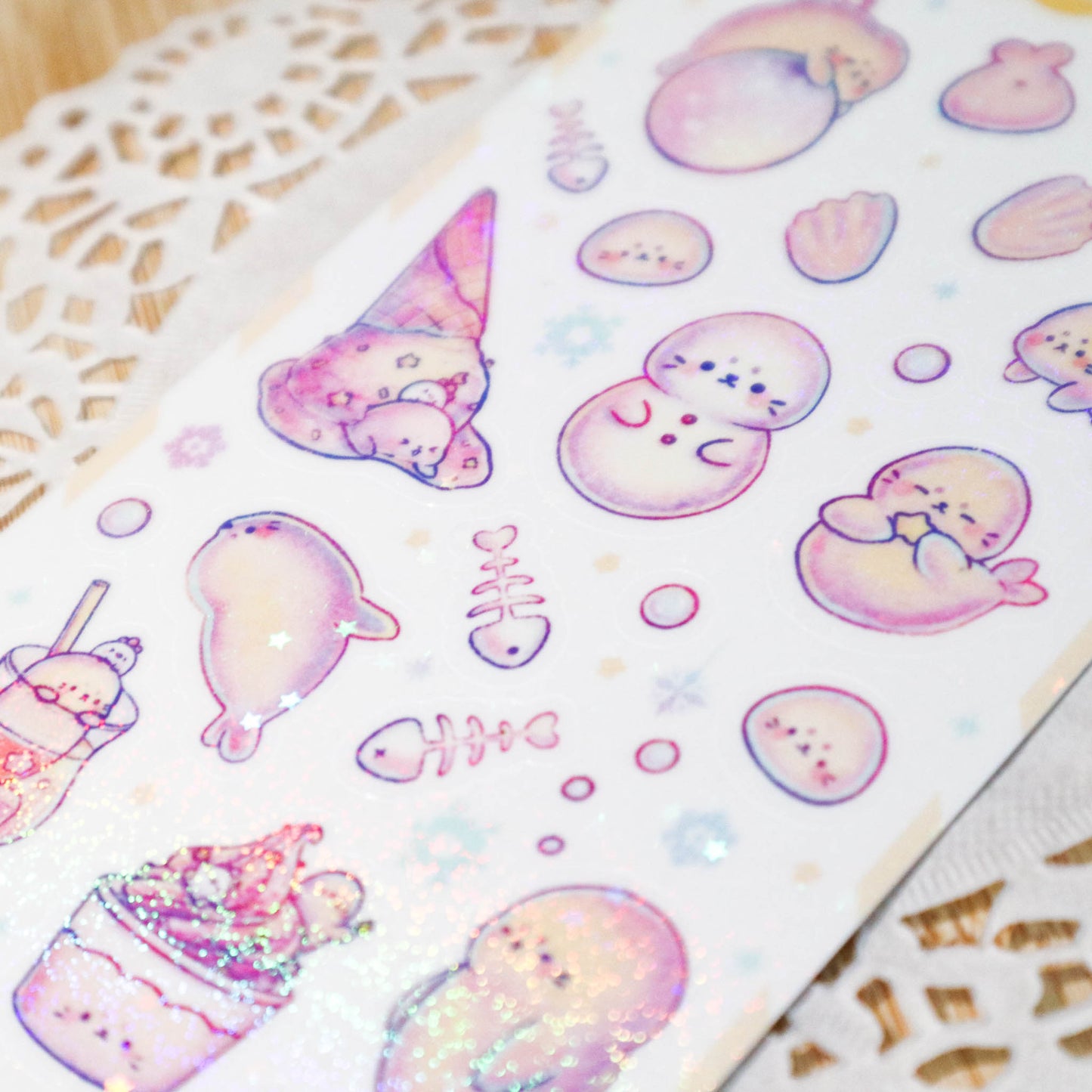 Starrie Tofu Sticker Sheet