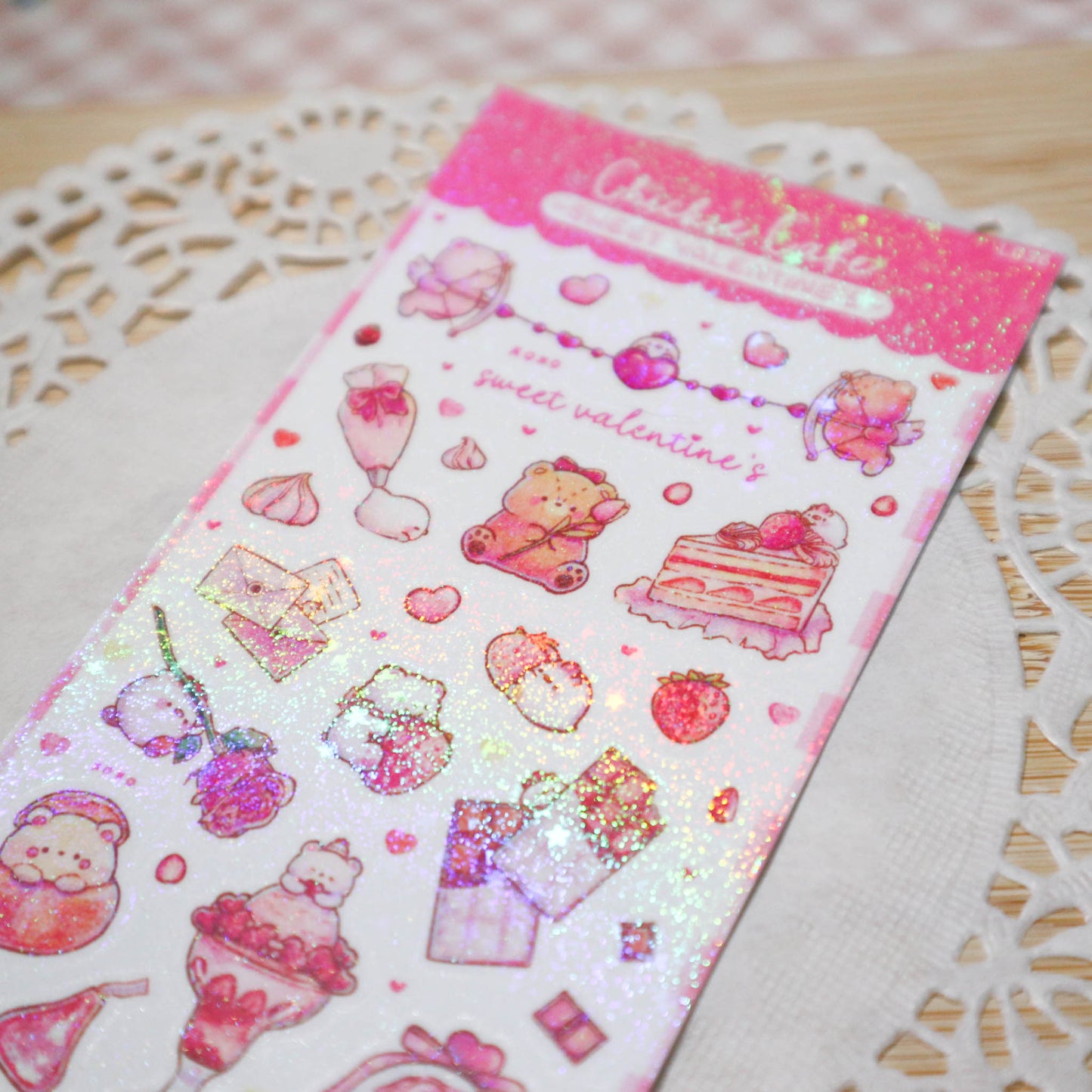 Sweet Valentine's Sticker Sheet - 10% OFF