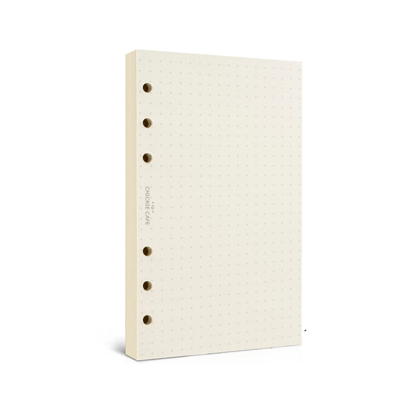 Cute Capybara A6 Binder - White